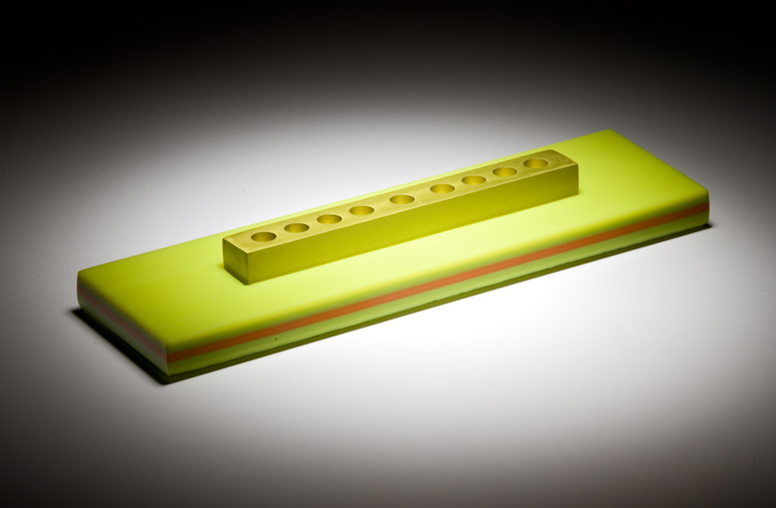 Ede Horton Glass Chunnukiah ceremominal glass