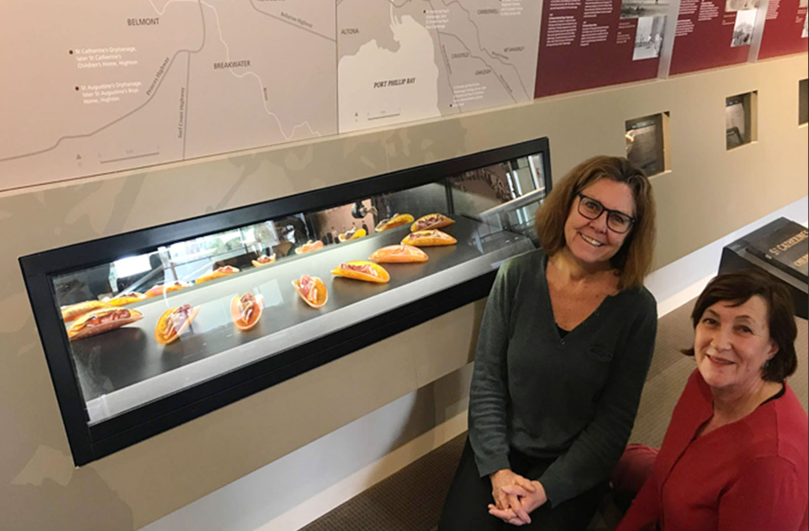 Installation view, Mary MacKillop Family Services Melbourne, 2019